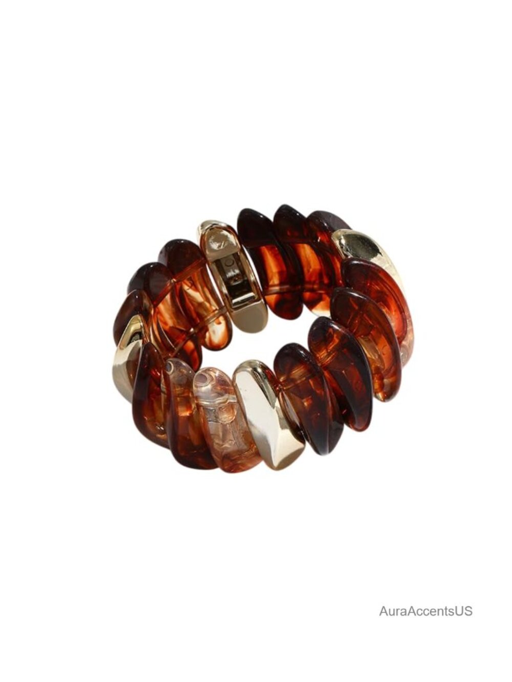 Chunky Acrylic Resin Wide Cuff Bangle Bracelet Statement Jewelry